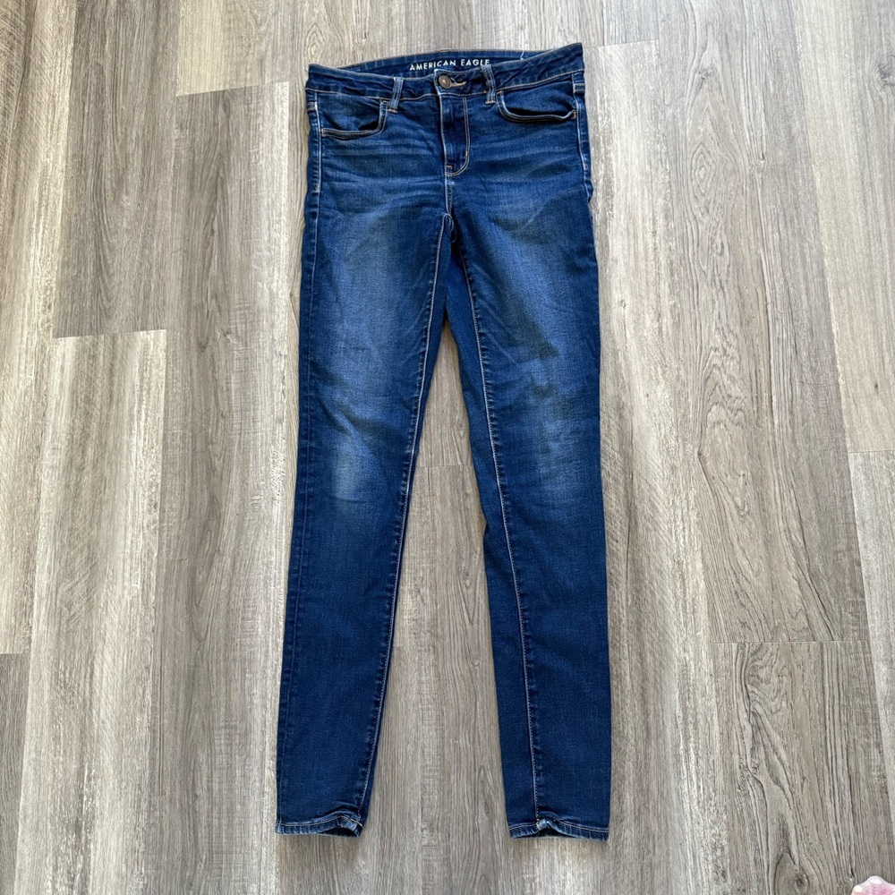 American Eagle Outfitters Women's Blue Jeans